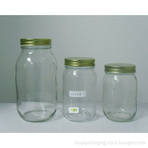 16oz Mayonnaise Jar, Glass Bottles